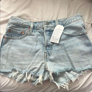 Levi’s Light Blue Denim Women's Shorts